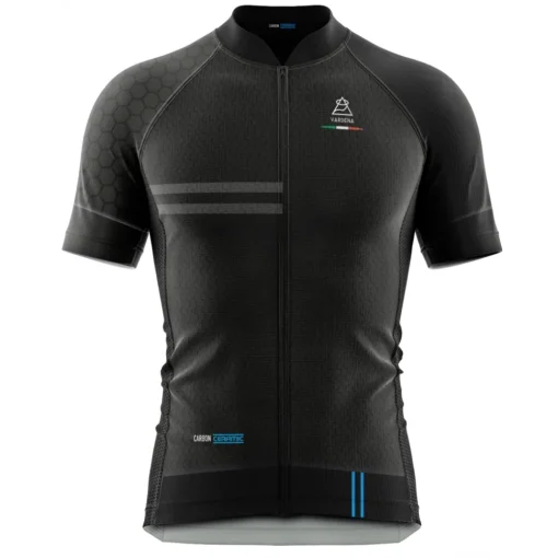 Vardena Sportswear-- Honey Line - Black - Carbon Ceramic Jersey - New Collection - Made in Italy - Luxury High Quality - Avvenice