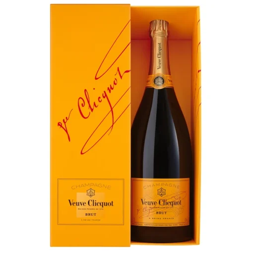 Veuve Clicquot Champagne Wines-- Yellow Label - Brut - Magnum - Gift Box - Pinot Noir - Luxury Limited Edition - 1,5 l - Avvenice