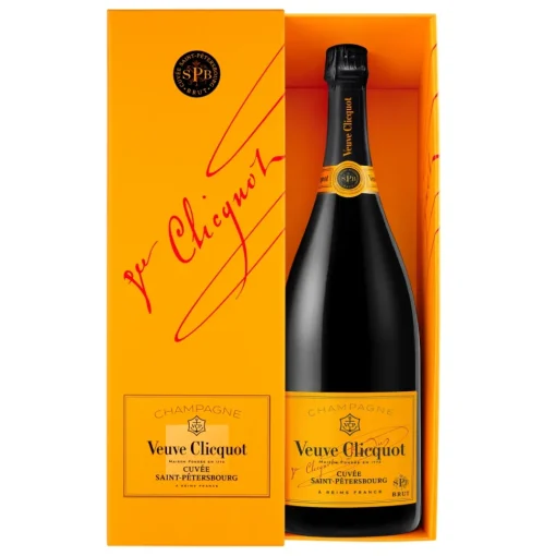 Veuve Clicquot Champagne Wines-- Cuvée Saint-Pétersbourg - Magnum - Gift Box - Pinot Noir - Luxury Limited Edition - 1,5 l - Avvenice