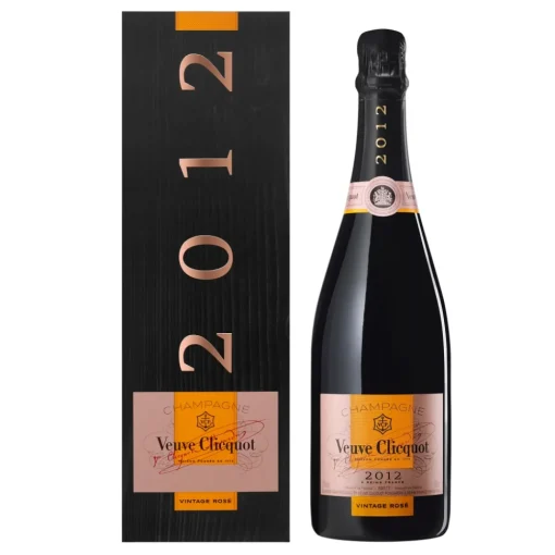 Veuve Clicquot Champagne Wines-- Vintage Rosé - 2012 - Gift Box - Pinot Noir - Luxury Limited Edition - 750 ml - Avvenice