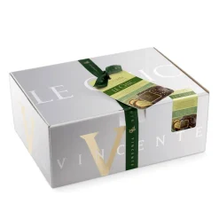 Vincente Delicacies Sweets-- Artisan Easter Dove - Dark Chocolate and Pistacchio of Sicilia Bronte Cream D.O.P. - Le Chic - Gift Box - Avvenice