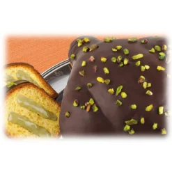 Vincente Delicacies Sweets-- Artisan Easter Dove - Dark Chocolate and Pistacchio of Sicilia Bronte Cream D.O.P. - Le Chic - Gift Box - Avvenice