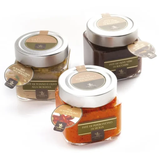 Vincente Delicacies Preserved Foods-- Buccheri’s Black Olives Pâté - Artisan Gourmet Pâté - Avvenice