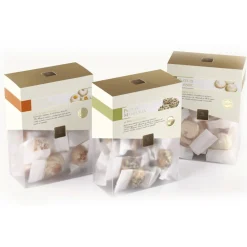 Vincente Delicacies Sweets-- Classic Almond Sicilian Cookies - Fine Pastry with Almonds in Crystal Box - Avvenice