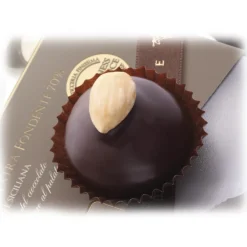 Vincente Delicacies Sweets-- Classic Almond Cookies Covered With 70% Extra-Dark Chocolate - Crystal Box - Avvenice