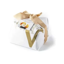 Vincente Delicacies Sweets-- Classical Panettone with Raisin and Candied Orange - Classique - Hand Wrapped Artisan - Avvenice