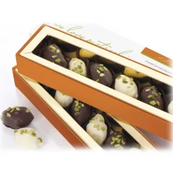 Vincente Delicacies Sweets-- Delicate Pastries Covered in Chocolate and Crushed Green Pistachio from Bronte P.D.O. - Maravilha Smeraldi - Avvenice