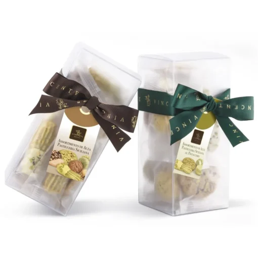 Vincente Delicacies Sweets-- Fine Sicilian Pastry Assortment - Opal Box - Avvenice