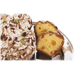 Vincente Delicacies Sweets-- Les Fruits Easter Dove - Pineapple, Apricot and Sicilian Pistachio - Classique - Hand Wrapped Artisan - Avvenice