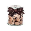 Vincente Delicacies Fruits-- Lightly Toasted Sicilian Almonds - Arabesque - Dried Fruits in Ribbon Box - Avvenice