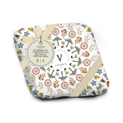 Vincente Delicacies Sweets-- Normanna - Artisan Easter Dove - White Chocolate and Pistacchio of Sicilia Bronte Cream - Fastuca Line - Avvenice