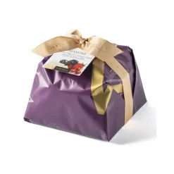 Vincente Delicacies Sweets-- Panettone Coated with White Chocolate with Wild Fruits - Silvestre - Hand Wrapped Artisan - Avvenice