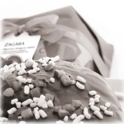 Vincente Delicacies Sweets-- Panettone Covered with Dark Chocolate with Orange - Zagara - Hand Wrapped Artisan - Avvenice