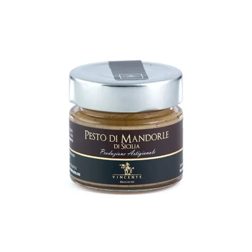 Vincente Delicacies Preserved Foods-- Sicilian Almond Pesto - Artisan Gourmet Pesto - 90 g - Avvenice
