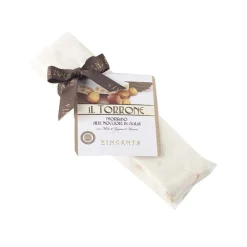 Vincente Delicacies Sweets-- Soft Nougat Bar with Sicilian Hazelnuts - Opal Ribbon Flow-Pack - Avvenice