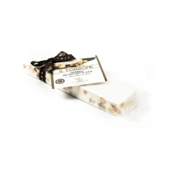 Vincente Delicacies Sweets-- Soft Nougat Bar with Sicilian Hazelnuts - Opal Ribbon Flow-Pack - Avvenice