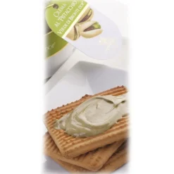 Vincente Delicacies Sweets-- Sweet Cream Spread with Sicilian Almonds - Artisan Spreadable Creams - 90 g - Avvenice