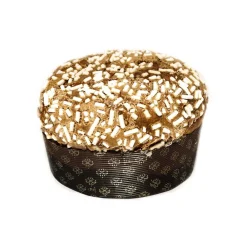 Vincente Delicacies Sweets-- Vincenzo Bellini - Artisan Panettone wth Mandarin and Raisins - Sicilian Looks - Box - Avvenice