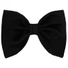 Viola Milano Ties & Bow Ties-- Black Masion Milano Ready-Tie Grosgrain Bow-Tie - Handmade in Italy - Luxury Exclusive Collection - Avvenice