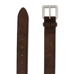 Viola Milano Belts-- Classic Italian Suede Belt - Brown - Handmade in Italy - Luxury Exclusive Collection - Avvenice