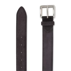 Viola Milano Belts-- Classic Italian Suede Belt - Grey - Handmade in Italy - Luxury Exclusive Collection - Avvenice