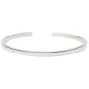 Viola Milano Bracelets-- Classic Sterling Silver Bangle - Small - Handmade in Italy - Luxury Exclusive Collection - Avvenice