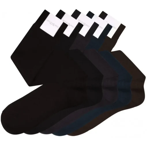 Viola Milano Accessories-- Essential Filo Scozia Socks Package - Handmade in Italy - Luxury Exclusive Collection - Avvenice