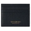 Viola Milano Wallets-- Grain Leather Credit Card Holder - Navy - Handmade in Italy - Luxury Exclusive Collection - Avvenice