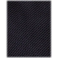 Viola Milano Ties & Bow Ties-- Grenadine Garza Fina 7-Fold Unlined Tie - Navy - Handmade in Italy - Luxury Exclusive Collection - Avvenice