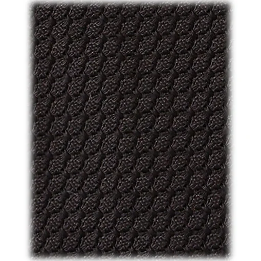Viola Milano Ties & Bow Ties-- Grenadine Garza Grossa Unlined Tie - Black - Handmade in Italy - Luxury Exclusive Collection - Avvenice