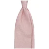 Viola Milano Ties & Bow Ties-- Grenadine Garza Grossa Unlined Tie - Pink - Handmade in Italy - Luxury Exclusive Collection - Avvenice