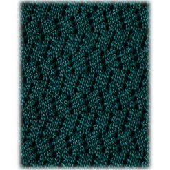 Viola Milano Ties & Bow Ties-- Knitted Zig Zag Pattern Silk Tie - Spring Forest - Handmade in Italy - Luxury Exclusive Collection - Avvenice