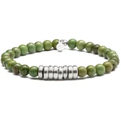 Viola Milano Bracelets-- Magical Gemstone Disc Bracelet - Apple - Handmade in Italy - Luxury Exclusive Collection - Avvenice