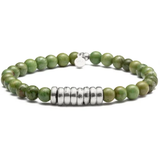 Viola Milano Bracelets-- Magical Gemstone Disc Bracelet - Apple - Handmade in Italy - Luxury Exclusive Collection - Avvenice