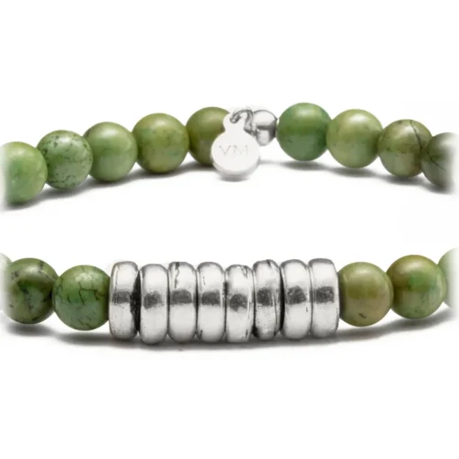 Viola Milano Bracelets-- Magical Gemstone Disc Bracelet - Apple - Handmade in Italy - Luxury Exclusive Collection - Avvenice