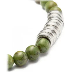Viola Milano Bracelets-- Magical Gemstone Disc Bracelet - Apple - Handmade in Italy - Luxury Exclusive Collection - Avvenice