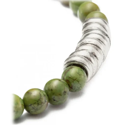 Viola Milano Bracelets-- Magical Gemstone Disc Bracelet - Apple - Handmade in Italy - Luxury Exclusive Collection - Avvenice