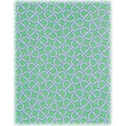 Viola Milano Ties & Bow Ties-- Maillon Selftipped Italian Silk Tie - Mint/Sea - Handmade in Italy - Luxury Exclusive Collection - Avvenice