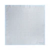 Viola Milano Ties & Bow Ties-- Micro Stirrups Silk Pocket Square - Light Blue - Handmade in Italy - Luxury Exclusive Collection - Avvenice