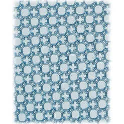 Viola Milano Ties & Bow Ties-- Milanese Maillon Selftipped Silk Tie - Turquoise - Handmade in Italy - Luxury Exclusive Collection - Avvenice