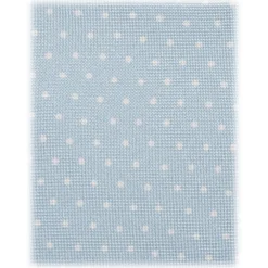 Viola Milano Ties & Bow Ties-- Pin Dot Selftipped Silk Tie - Light Blue/White - Handmade in Italy - Luxury Exclusive Collection - Avvenice