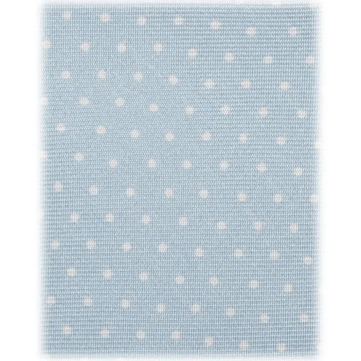 Viola Milano Ties & Bow Ties-- Pin Dot Selftipped Silk Tie - Light Blue/White - Handmade in Italy - Luxury Exclusive Collection - Avvenice
