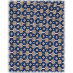 Viola Milano Ties & Bow Ties-- Roman Chain Selftipped Italian Silk Tie - Sand - Handmade in Italy - Luxury Exclusive Collection - Avvenice