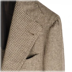 Viola Milano Jackets-- Sartorial 100% Cashmere Blazer – Piede De Poule - Handmade in Italy - Luxury Exclusive Collection - Avvenice