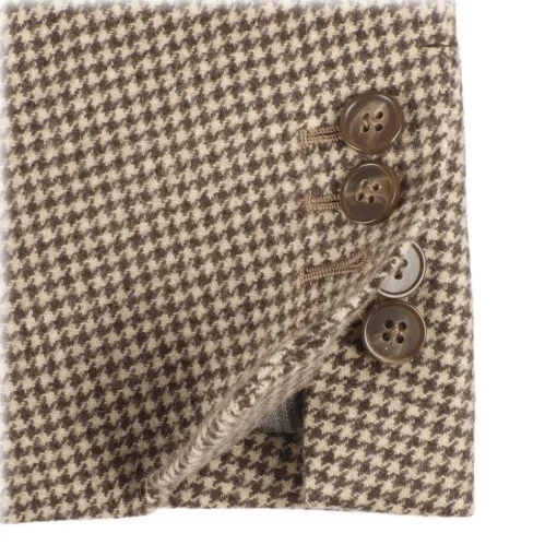 Viola Milano Jackets-- Sartorial 100% Cashmere Blazer – Piede De Poule - Handmade in Italy - Luxury Exclusive Collection - Avvenice