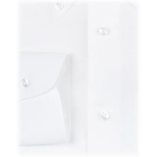 Viola Milano Shirts-- Solid Carlo Riva Oxford/Linen Button-Down Shirt - White - Handmade in Italy - Luxury Exclusive Collection - Avvenice