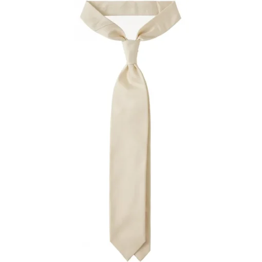 Viola Milano Ties & Bow Ties-- Solid Woven Selftipped Silk Tie - Pale Yellow - Handmade in Italy - Luxury Exclusive Collection - Avvenice