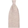 Viola Milano Ties & Bow Ties-- Two-Tone Knitted 100% Cashmere Tie - Sand/Natural - Handmade in Italy - Luxury Exclusive Collection - Avvenice