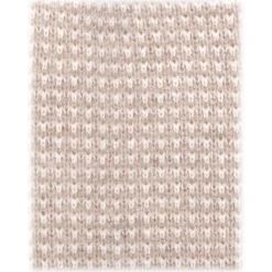 Viola Milano Ties & Bow Ties-- Two-Tone Knitted 100% Cashmere Tie - Sand/Natural - Handmade in Italy - Luxury Exclusive Collection - Avvenice