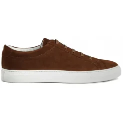 Viola Milano Shoes-- Viola Sport Club Sneakers - Polo Brown Suede - Handmade in Italy - Luxury Exclusive Collection - Avvenice